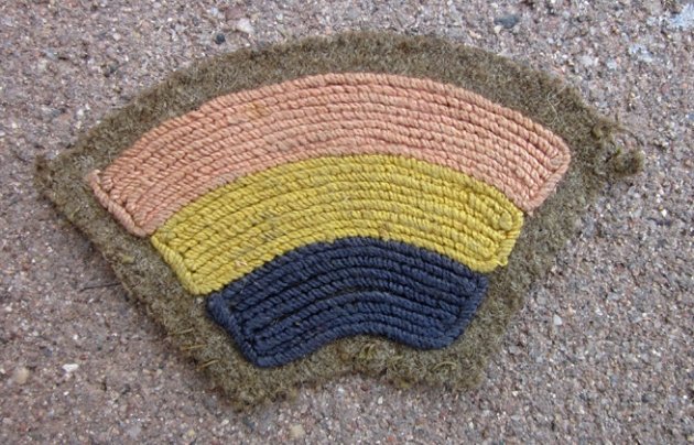 US WWI SSI, 42nd Division, 'The Rainbow Division' — image 2
