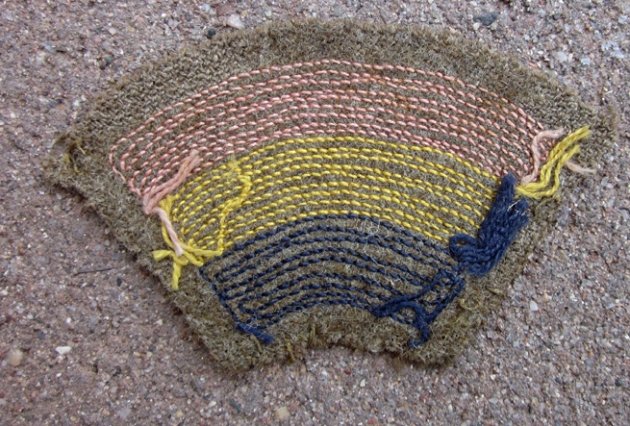 US WWI SSI, 42nd Division, 'The Rainbow Division' — image 3