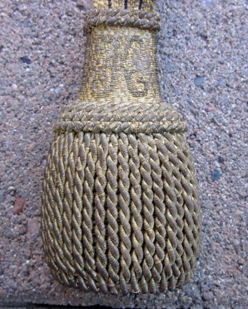 Austrian Imperial Era, Army Sword Knot, Emperor Karl — image 3