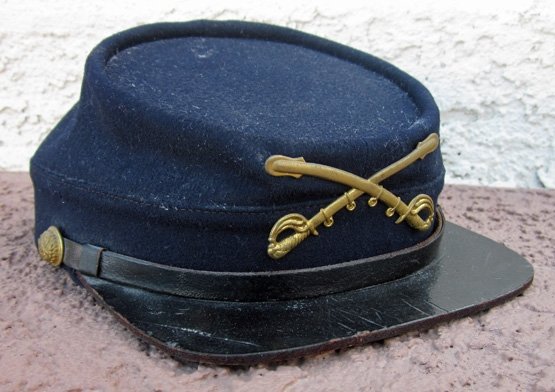 US Indian War Era, M1872 Enlisted Kepi, Horstmann Mfg — image 2