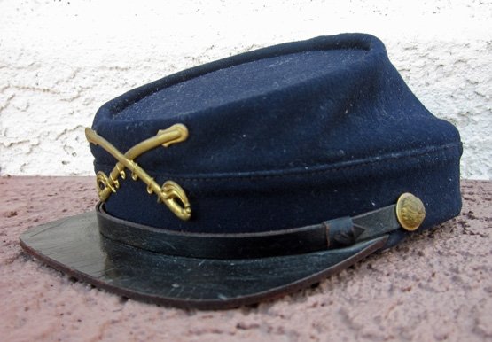 US Indian War Era, M1872 Enlisted Kepi, Horstmann Mfg — image 3