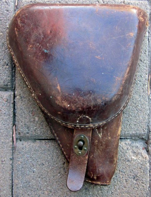 Japanese WWII Type 14 Nambu Holster & Accessories — image 2