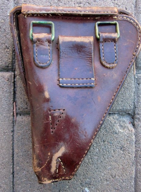 Japanese WWII Type 14 Nambu Holster & Accessories — image 3