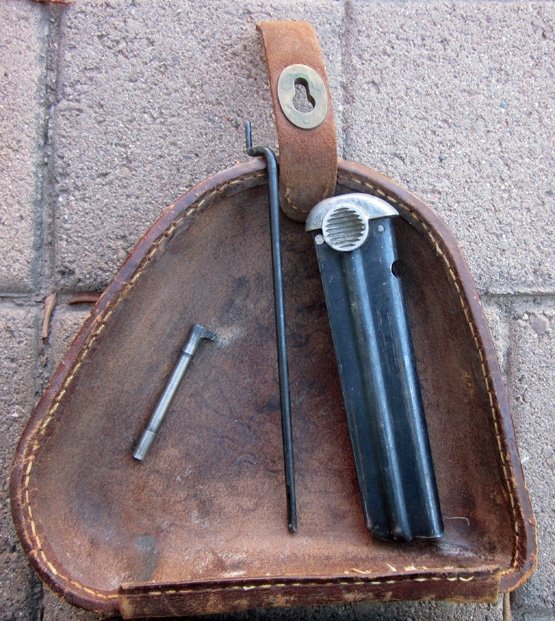 Japanese WWII Type 14 Nambu Holster & Accessories — image 6