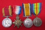 British Boxer Rebellion-WWI 4 Place Medal Grouping, Royal Artillery