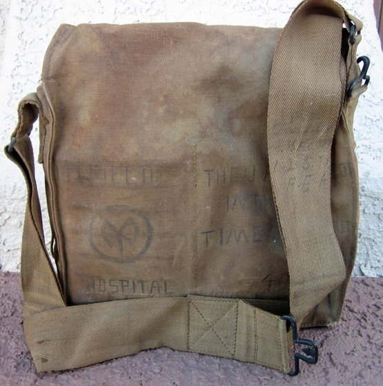 US WWI Identified Doughboy Gasmask & 27th Division Marked Steel Helmet — image 3