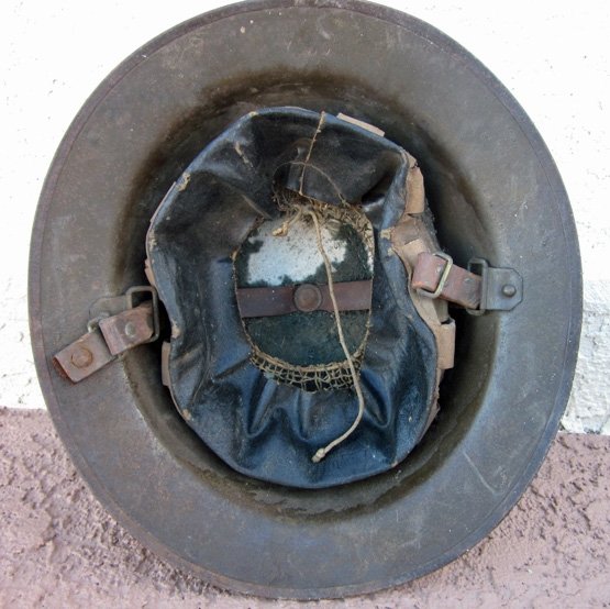 US WWI Identified Doughboy Gasmask & 27th Division Marked Steel Helmet — image 8