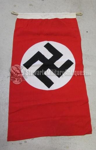 German WWII NSDAP Banner, Dutch Mfg 50 x 85 — image 3