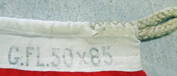 German WWII NSDAP Banner, Dutch Mfg 50 x 85 — image 5