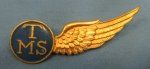 Dutch WWII Naval Gunner-Mechanic Aircrew Halfwing, Silver