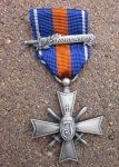 Dutch, Justice & Liberty Cross, Korea Clasp & Ribbon