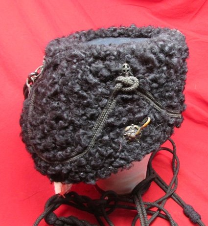 British Post Victorian Era, Officers Lambswool Busby — image 4