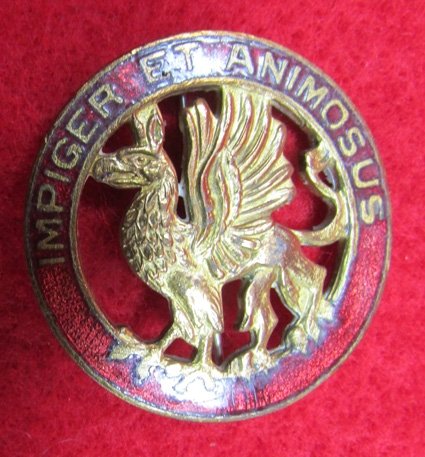 US WWII 12th Coastal Artillery Regiment Distinctive Unit Insignia, Trio — image 4