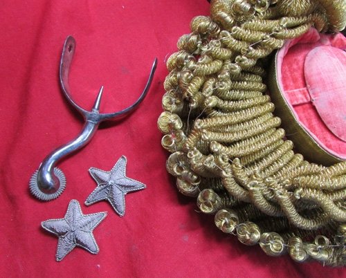 US Civil War, Army, Cased Officer Dress Epaulettes — image 4