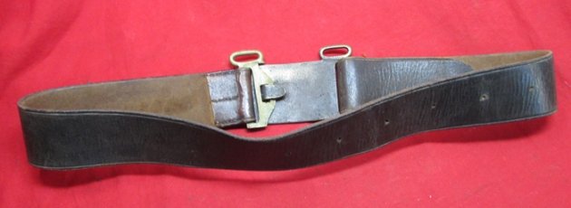 US Indian Wars Era, M1874 Infantry Waist Belt & Buckle, Palmer Brace System — image 4