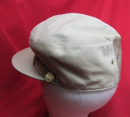 US WWII WAAC Woman's Enlisted Hobby Hat without Insignia, Identified — image 3