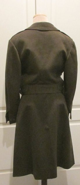 US WWII Women's WAC Officer Uniform Set, Ike Jacket & Skirt — image 6