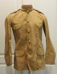US Spanish-American War Era, Army Staff Officers Tan Cotton Coat, …