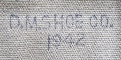 US WWII Browning Automatic Rifle Magazine Belt, D.M.Shoe 1942 — image 4