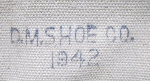 US WWII Browning Automatic Rifle Magazine Belt, D.M.Shoe 1942 — image 5