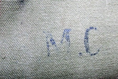 US WWII USMC Light OD Canvas Mapcase & Shoulder Strap, 1944 — image 4