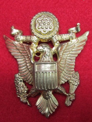 US WWII Army Officers Hat Eagle, Large Style, NS Meyer New York — image 2