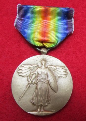 US WWI Victory Medal, Very Clean — image 2