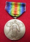 US WWI Victory Medal, Very Clean