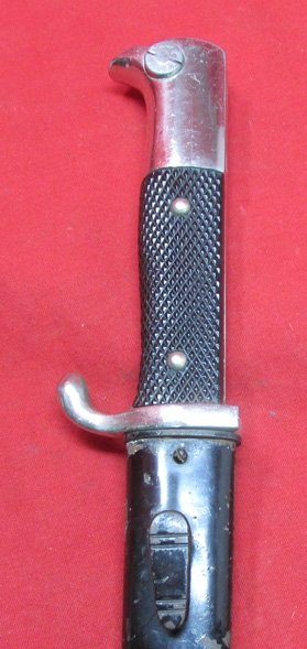 German WWII Wehrmacht Dress Bayonet 8 Inch Blade, Holler Mfg. — image 2