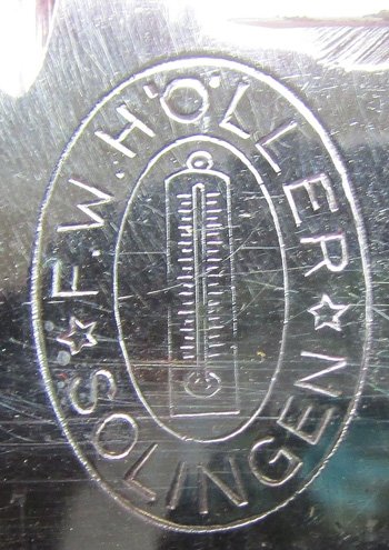 German WWII Wehrmacht Dress Bayonet 8 Inch Blade, Holler Mfg. — image 4