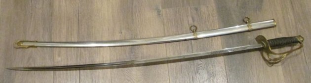 US M1872 Cavalry Officer Sword, Pasquale San Francisco Retailer — image 8