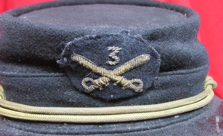 US Indian War Army M1872 Officers Kepi, 3rd Cavalry — image 3