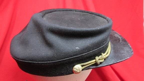 US Indian War Army M1872 Officers Kepi, 3rd Cavalry — image 4