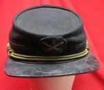US Indian War Army M1872 Officers Kepi, 3rd Cavalry