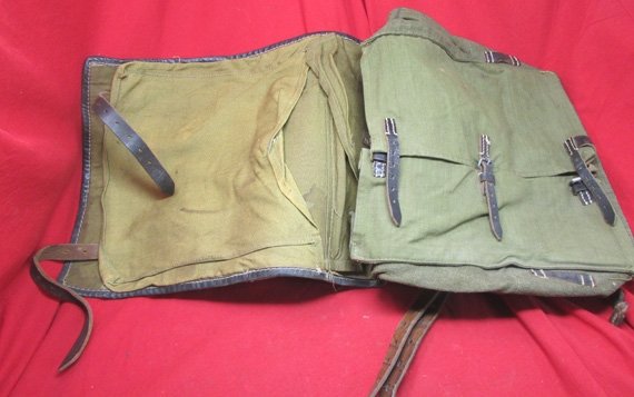 German WWII M1934 Tornister & Y-Straps Set — image 5