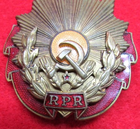 Romania, Communist Era, Order of Labor 3rd Class, Type I, 1948-1965 — image 3