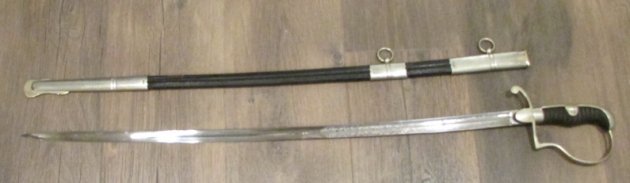 German Pre-WWII Fire Officials Sword, WKC Mfg — image 7