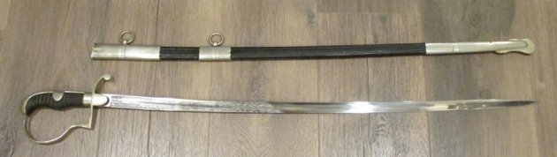 German Pre-WWII Fire Officials Sword, WKC Mfg — image 8