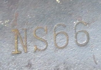 German WWII Army M1940 Steel Helmet, NS66, Identified — image 6