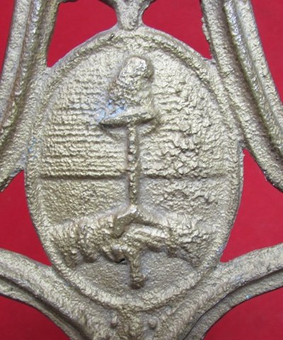 Argentine Mid-20th Century Brass Flagpole Top — image 3