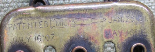 US M1903 10-Pocket Infantry Eagle Snap Cartridge Belt, & Eagle Snap .45 Pistol Magazine Pouch — image 8