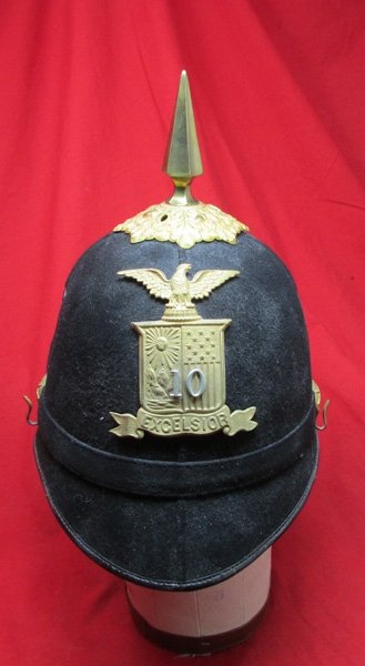 US IW-SAW Pattern, New York National Guard Helmet, 10th Rgt, Identified — image 2