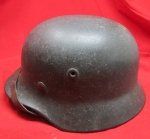 German WWII Army M1940 Steel Helmet, Q64