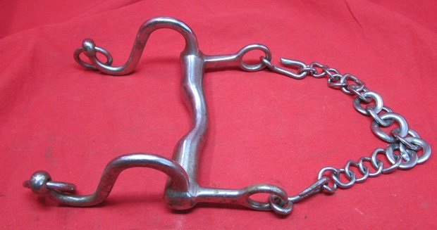 German WWII Cavalry Horse Bit, Waffenamt Proof, dated 1941 — image 2