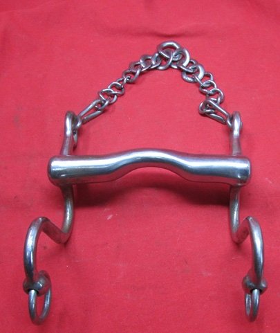 German WWII Cavalry Horse Bit, Waffenamt Proof, dated 1941 — image 3