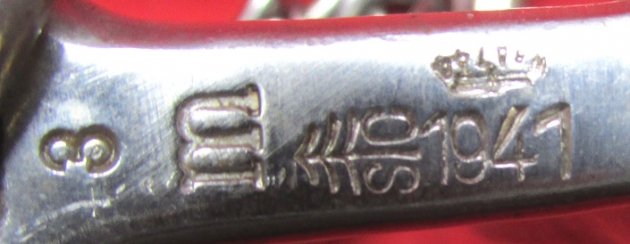 German WWII Cavalry Horse Bit, Waffenamt Proof, dated 1941 — image 4