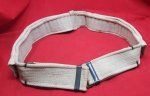 US Pre WWI US Navy Mills White Canvas Ammunition Belt, …