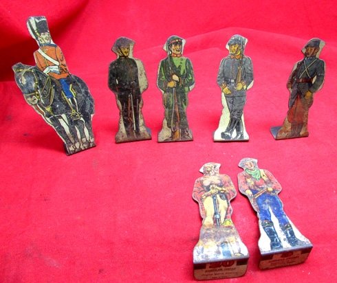 US 1930's Lot of Tin Marx Toy Soldiers, 31 Pieces — image 6