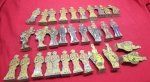 US 1930's Lot of Tin Marx Toy Soldiers, 31 Pieces