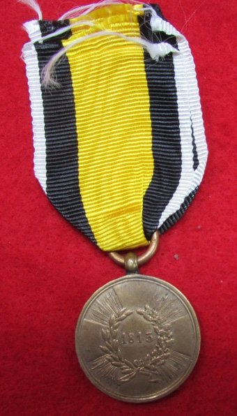 German, Prussian, Napoleonic War 1813 Combatant's Medal — image 2